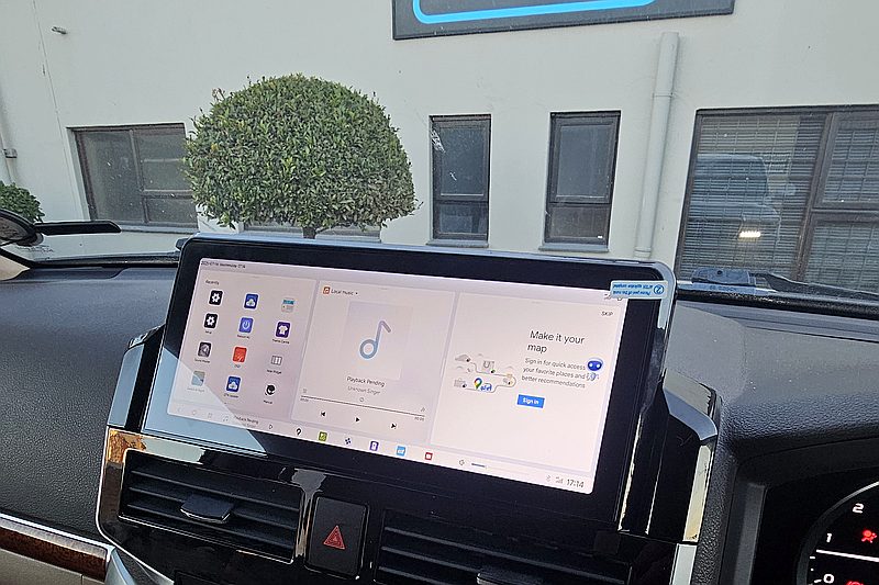 APEX head unit installed